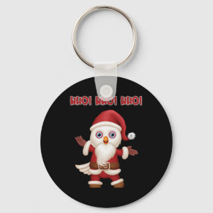 Llavero Navidades divertidos de Santa Owl