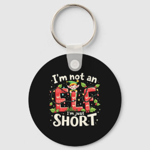 Llavero Navidades divertidos Navidad Elf No soy Elf Corto
