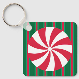 Llavero Navidades divertidos y aficionados Peppermint Cand