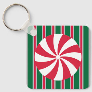Llavero Navidades divertidos y aficionados Peppermint Cand