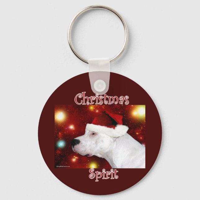 Llavero Navidades Dogo Espíritu - Keychain (Anverso)