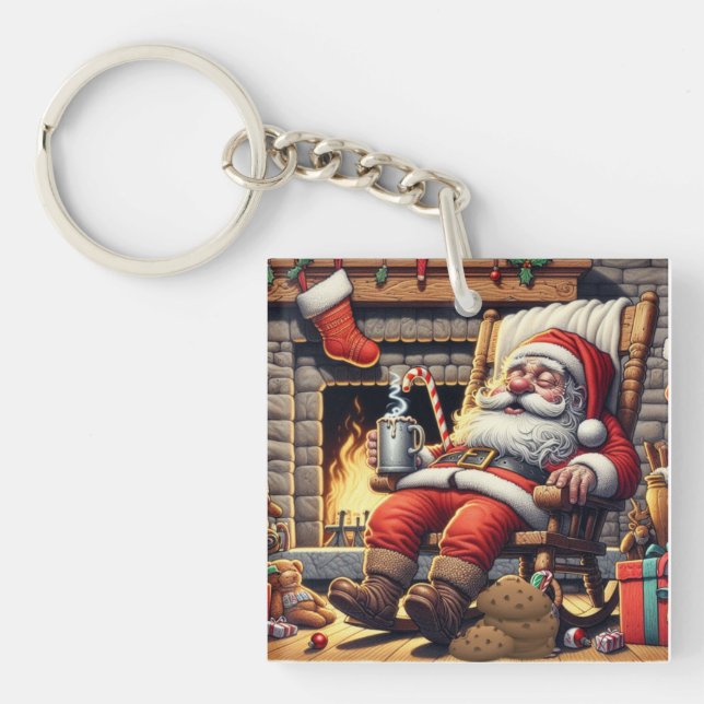 Llavero Navidades durmientes de Santa María (Frente)