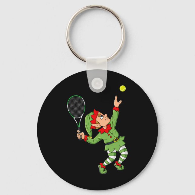 Llavero Navidades Elf Tennis Fun Boys Chicas Adolescentes  (Anverso)