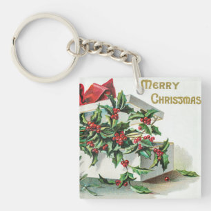 Llavero Navidades eligen el arte vintage con deseos