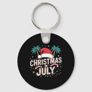 Llavero Navidades En Julio Santa Hat Graciosos Xmas Hombre