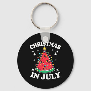 Llavero Navidades En Julio Watermelon Xmas Árboles Hombres