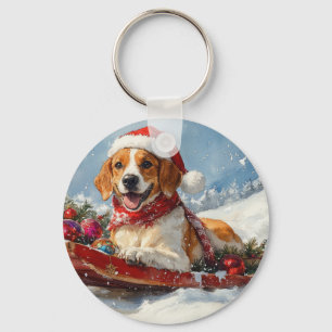 Llavero Navidades estadounidenses de Foxhound en inglés