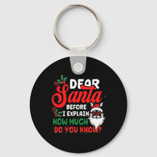 Llavero Navidades Estimados Papá Noel Puedo Explicar Cuánt