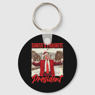 Llavero Navidades favoritos de Santa Claus Trump 2024