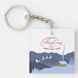 Llavero Navidades | Feliz año nuevo | personalizable Santa