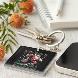 Llavero Navidades feos del fútbol americano africano