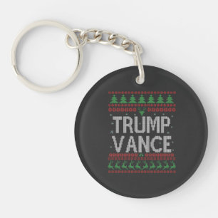 Llavero Navidades feos republicanos de Trump vance celebra