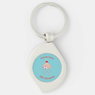 Llavero Navidades Fiesta Jellyfish Personalizado