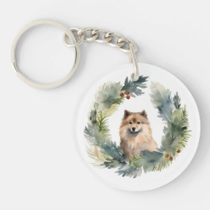 Llavero Navidades finlandeses de lappund Wreath Festimes P