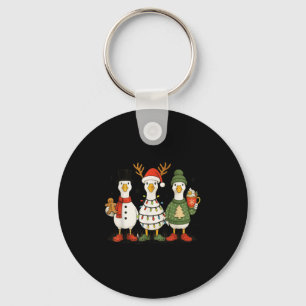 Llavero Navidades gansos navidad navidad mora goosmas dive