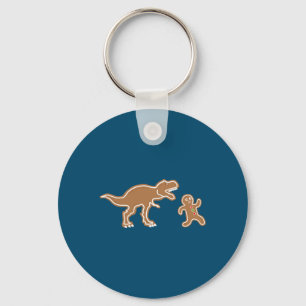 Llavero Navidades Gingerbread Dinosaur Cookie Hunt
