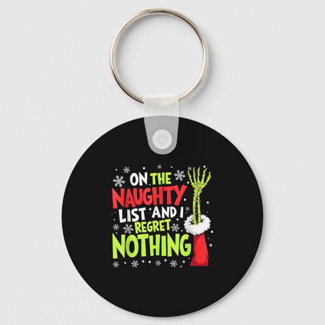 Llavero Navidades Groovy Camisetas Pajamas Pjs Gracioso En (Anverso)