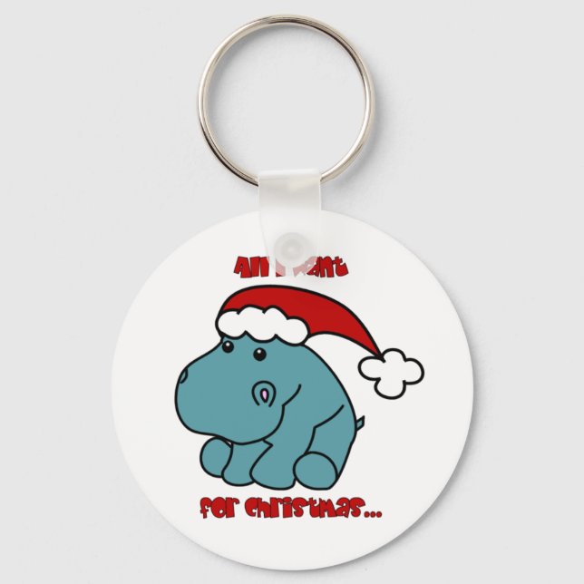 Llavero Navidades Hippo (Anverso)