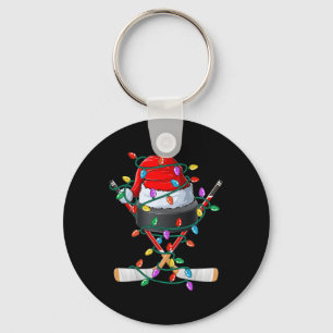 Llavero Navidades Hockey Navidad Gorra Deportivo Niños de