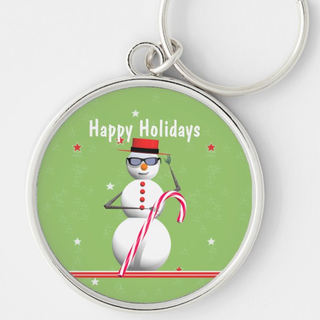 Llavero Navidades Holiday Snowman (Frente)