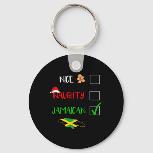 Llavero Navidades jamaiquinos traviesos lista de verificac