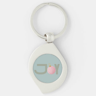 Llavero Navidades Joy Metalizado Keychain