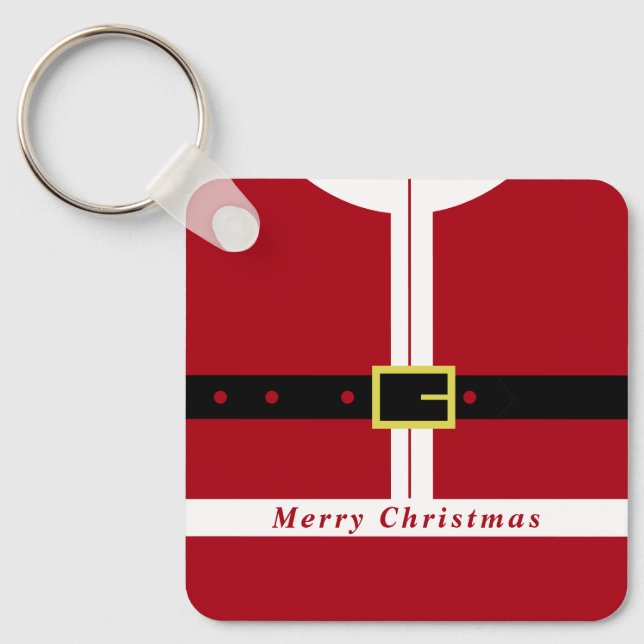 Llavero Navidades Keychain Santa Claus Gift (Anverso)