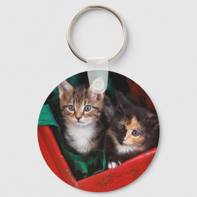Llavero Navidades Kittens (Anverso)