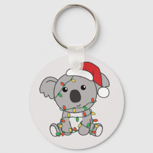Llavero Navidades Koala Animales de Invierno Koalas Keycha