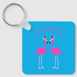 Llavero Navidades Lesbianas Flamingos Flamingo Belles Pers