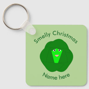 Llavero Navidades malolientes Bruselas Sprout Funny Person