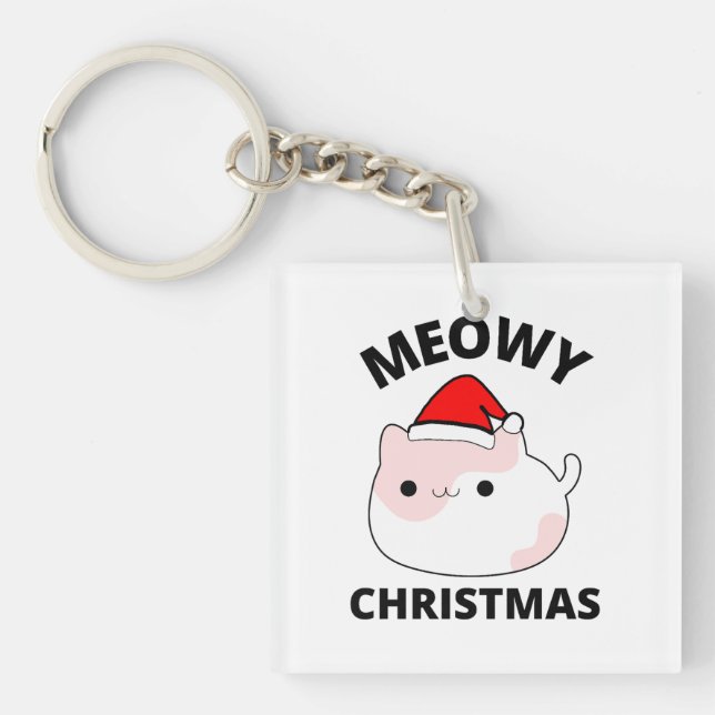 Llavero Navidades Meowy (Frente)