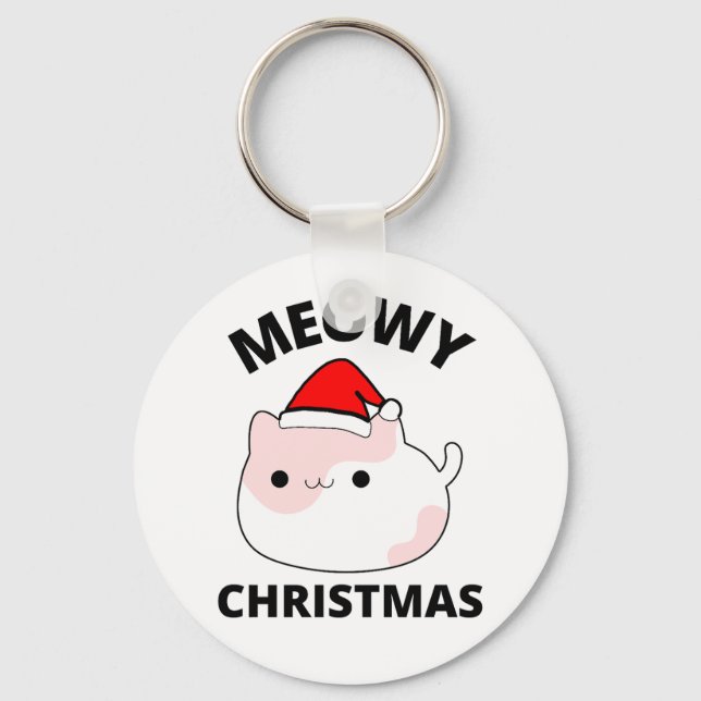 Llavero Navidades Meowy (Anverso)