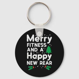 Llavero Navidades Merry Fitness Feliz Navidad Trasera Work