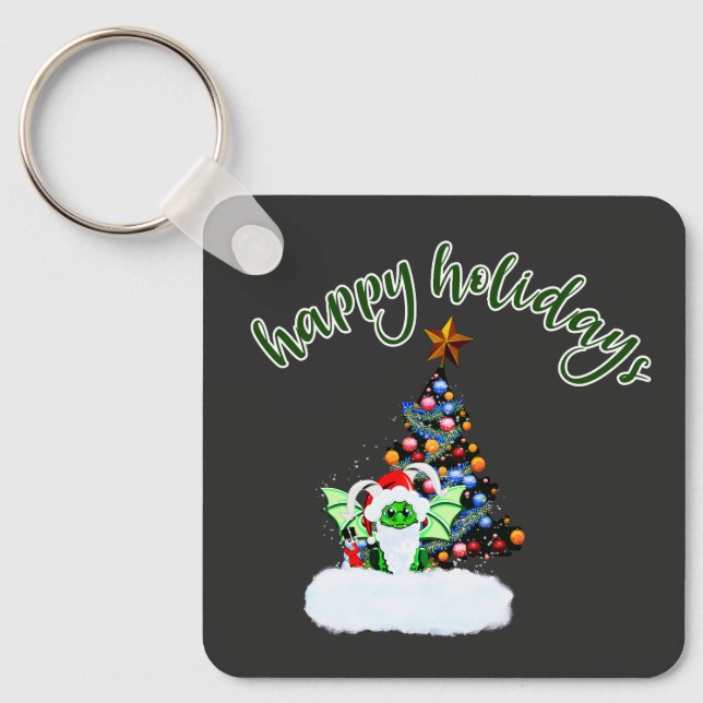 Llavero Navidades merry y mágicos con un giro drástico (Anverso)