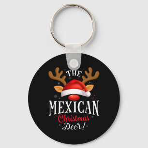 Llavero Navidades mexicanos con pareja de Navidad Deer Pjs