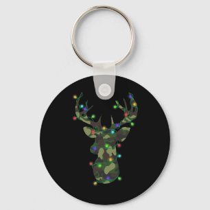 Llavero Navidades navideños en caza de renos navideños