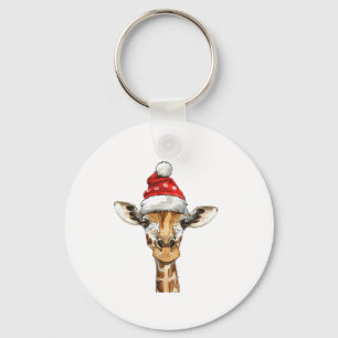 Llavero Navidades navideños navideños Navidad Giraffe