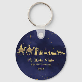 Llavero Navidades nocturnos de oro Oh Holy Starry Ceramic
