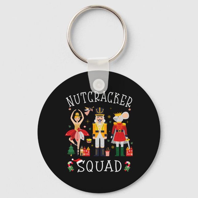 Llavero Navidades Nutcracker Squad Byllet Dance Mujeres Ni (Anverso)