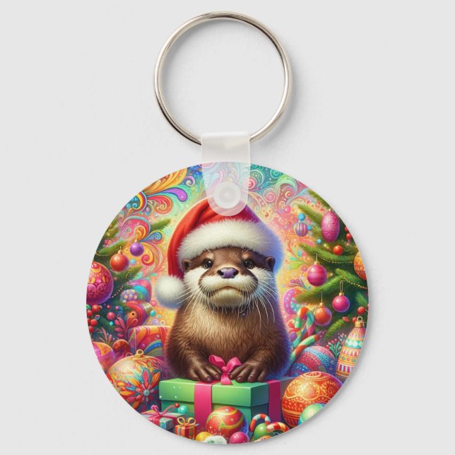 Llavero Navidades Otter (Anverso)