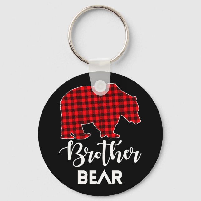 Llavero Navidades Pajama de BROTHER BEAR Red Plaid (Anverso)