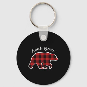 Llavero Navidades Pajama de Tía Bear Women Red Plaid