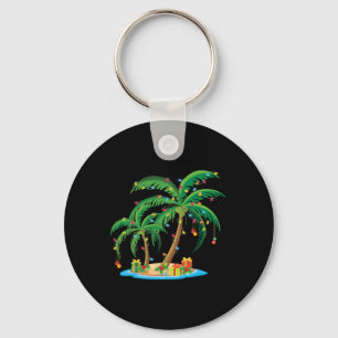 Llavero Navidades Palm Tree Tropical Xmas Regalo Coconut L