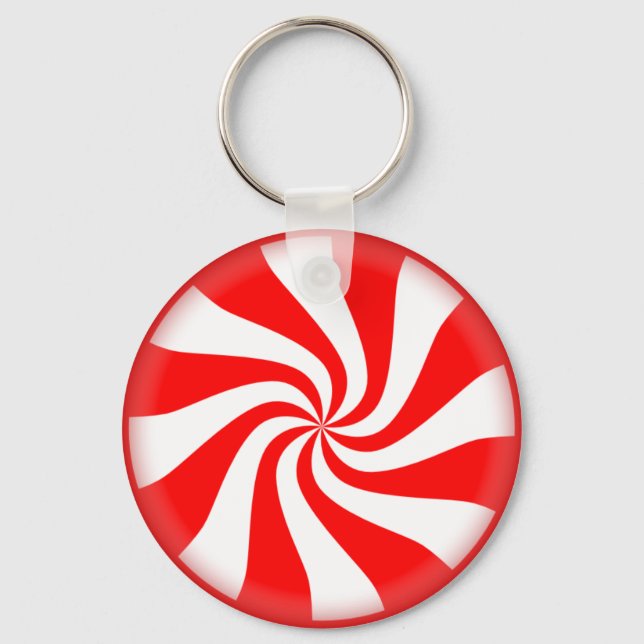 Llavero Navidades Peppermint Basic Keychain (Anverso)