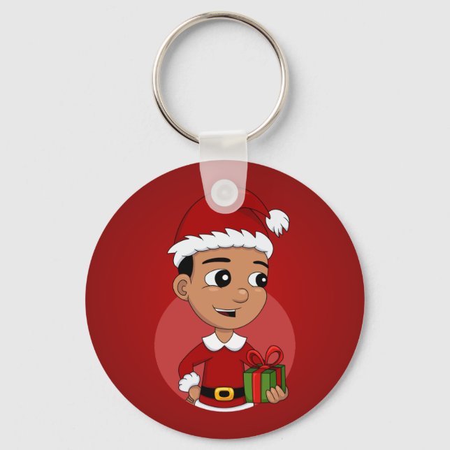 Llavero Navidades personalizado keychain (Anverso)