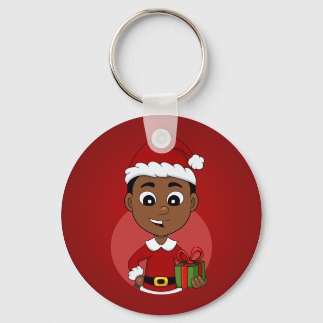 Llavero Navidades personalizado keychain (Anverso)