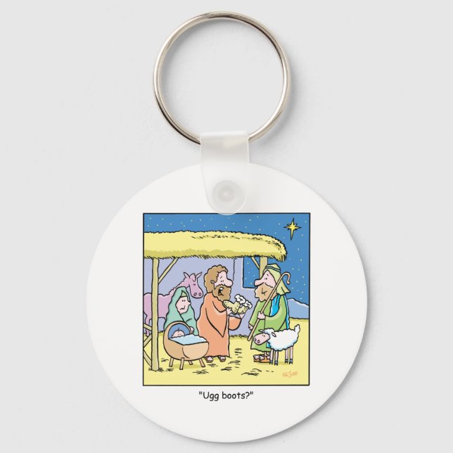 Llavero Navidades Personalizado Ugg Boots (Anverso)