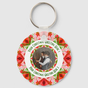 Llavero Navidades personalizados Estrella Jolly Red Fun Fu