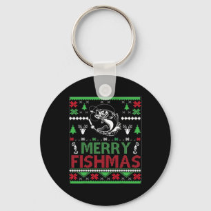 Llavero Navidades Pesqueros Feo Por Aparato De Pescado